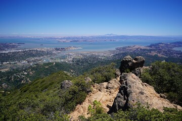view from the top of the mountain