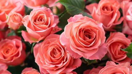 Close-up of Pink Roses