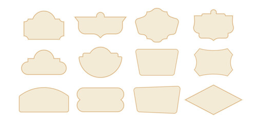 Vintage Elegant Text Box Banner