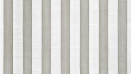 Obraz premium Vertical gray and white striped textile with subtle texture, softly lit, isolated on a pure white background, perfect for e-commerce product or design element.