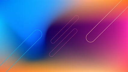 ABSTRACT BACKGROUND ELEGANT PURPLE BLUE ORANGE PINK GRADIENT MESH SMOOTH LIQUID COLORFUL DESIGN VECTOR TEMPLATE GOOD FOR MODERN WEBSITE, WALLPAPER, COVER DESIGN 