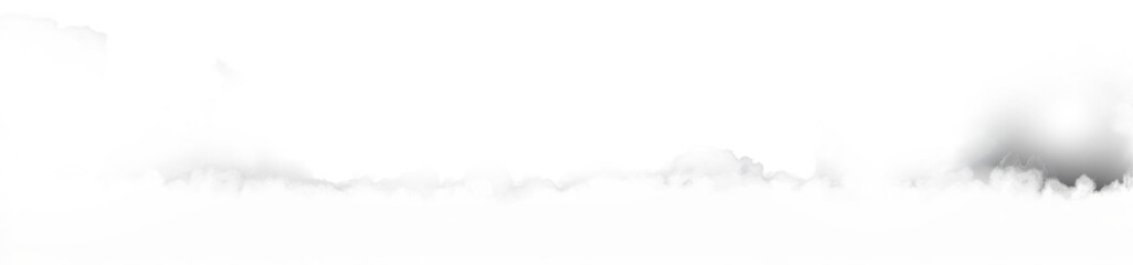 White fluffy clouds against a black background, perfect for adding a dreamy touch to your designs.
