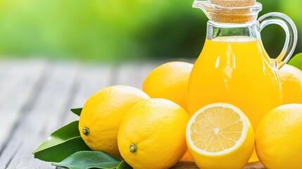 Kazakh Lemonade Photo for Menu: Refreshing and Traditional Beverage