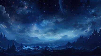 beautiful space, galaxy background
