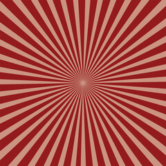 Fototapeta premium Sunburst Rainbow Pattern