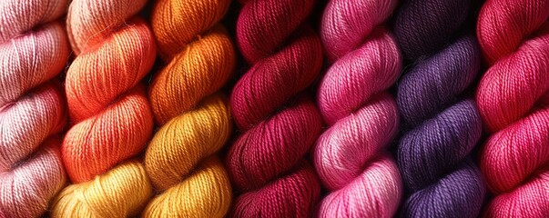 rolls of multi-colored fabric