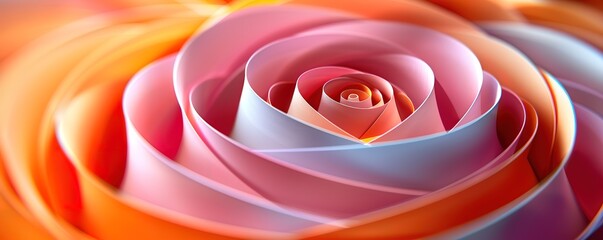 Glossy roses with pink, blue and yellow
