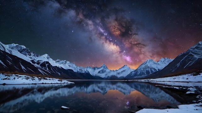  breathtaking night sky with the Milky Way galaxy