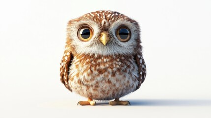 Fototapeta premium Adorable Little Owl