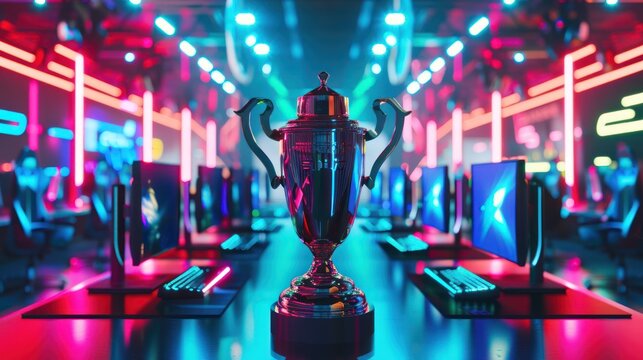 Gaming Tournament Trophy