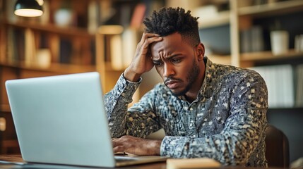 Entrepreneur anxious about business survival