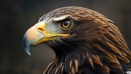 close up of a eagle