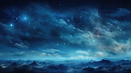 Fototapeta premium beautiful space, galaxy background