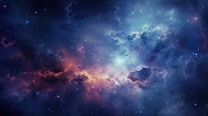 Fototapeta premium beautiful space, galaxy background