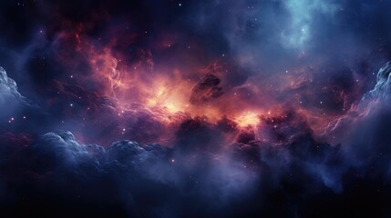 beautiful space, galaxy background