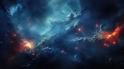 beautiful space, galaxy background