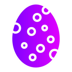 egg gradient icon