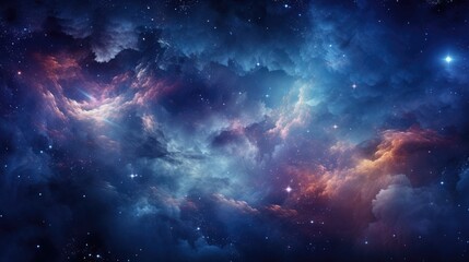 Obraz premium beautiful space, galaxy background