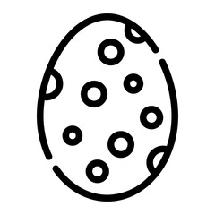 egg line icon