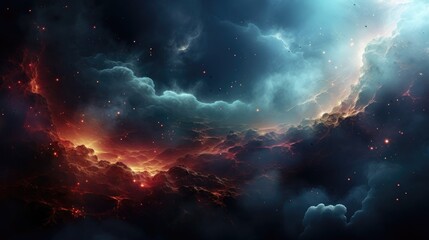 beautiful space, galaxy background