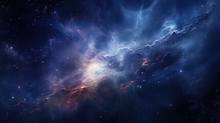 Fototapeta premium beautiful space, galaxy background