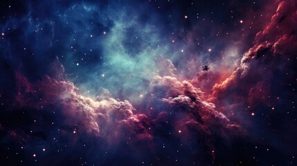 Fototapeta premium beautiful space, galaxy background