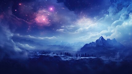 beautiful space, galaxy background
