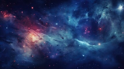 Obraz premium beautiful space, galaxy background