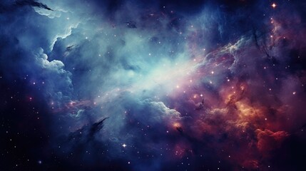 Fototapeta premium beautiful space, galaxy background