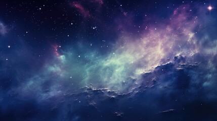 Obraz premium beautiful space, galaxy background