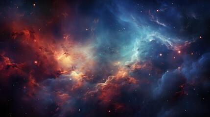 beautiful space, galaxy background