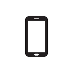 handphone silhouette icon design template