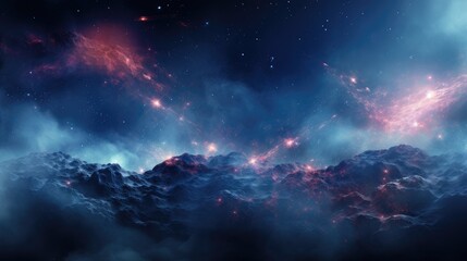 beautiful space, galaxy background