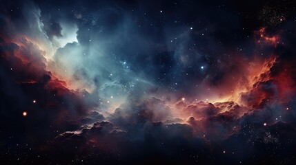 beautiful space, galaxy background