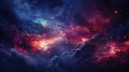 beautiful space, galaxy background