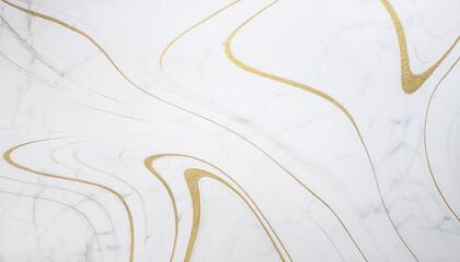 Fototapeta premium Tekstura marmur w kolorze białym ze złotym dodatkiem luksusowa tapeta generative ai 