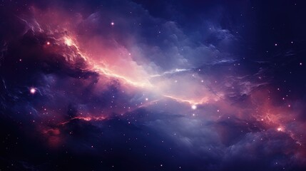 Obraz premium beautiful space, galaxy background