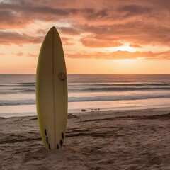 surfboards on the beach