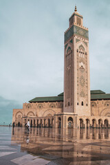 Fototapeta premium Hassan II Mosque Casablanca Morocco