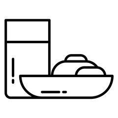 Food for Iftar Ramadan Icon