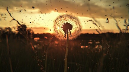 Sunset Dandelion