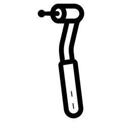 dental drill tool icon