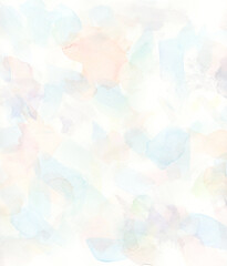 水面のような水彩の滲み背景素材