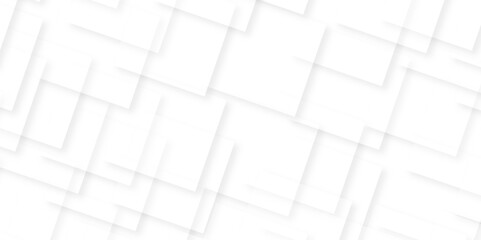 White cement and plaster square wall texture background. modern interior design. Abstract white and gray color technology modern background design vector Illustration.