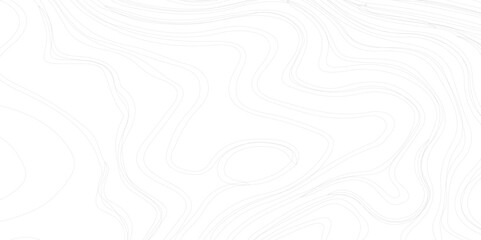 The concept of a conditional geography scheme and the terrain path. Gray & White. Ultra wide size, Distorted wave monochrome texture. 