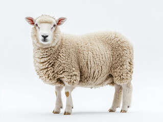 Fototapeta premium Fluffy Sheep