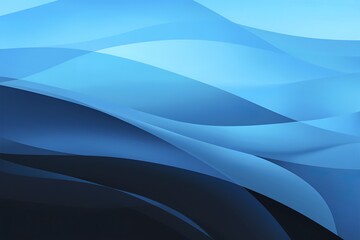 A captivating and tranquil gradient of blue hues