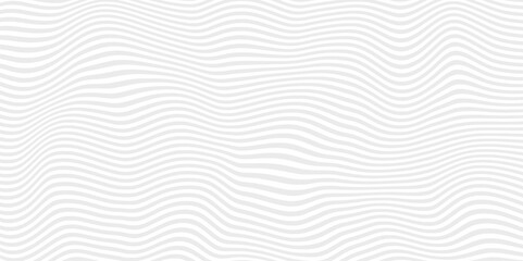 Abstract geometric background curved lines shades of gray vector banner