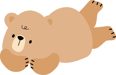 Cute Kawaii Bear Illustration Adorable Cartoon Bear Characters