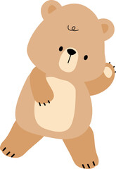 Cute Kawaii Bear Illustration Adorable Cartoon Bear Characters